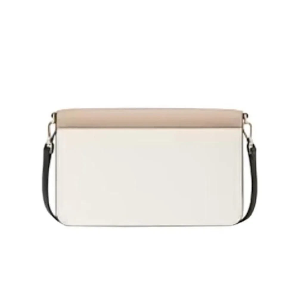 Kate Spade Womens Tan Leather Madison Medium Flap Convertible Crossbody NWT $348